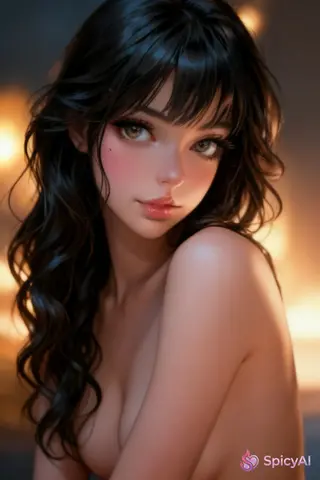 Christmas Anime Girl – Virtual NSFW visual generated via SpicyAI