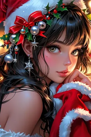 Christmas Anime Girl is your warm virtual girlfriend ai offering expressive affection and soft romantic moments.